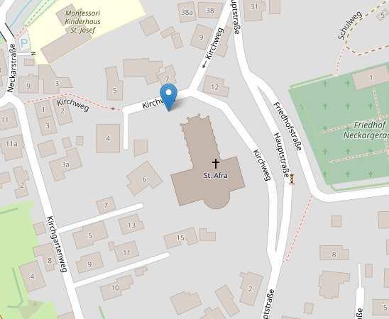 Zur Karte Quelle: SE-EDITH-STEIN, Openstreetmap